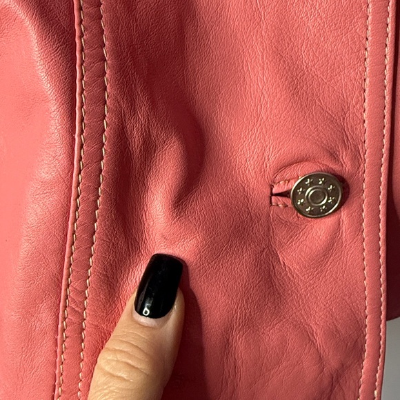 Dominique Leather Jacket – Size Small - Picture 8 of 8